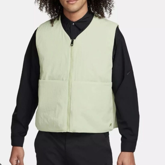 New Nike Tech Pack Mens Adv Forward Lined Vest Olive Green Size XXL